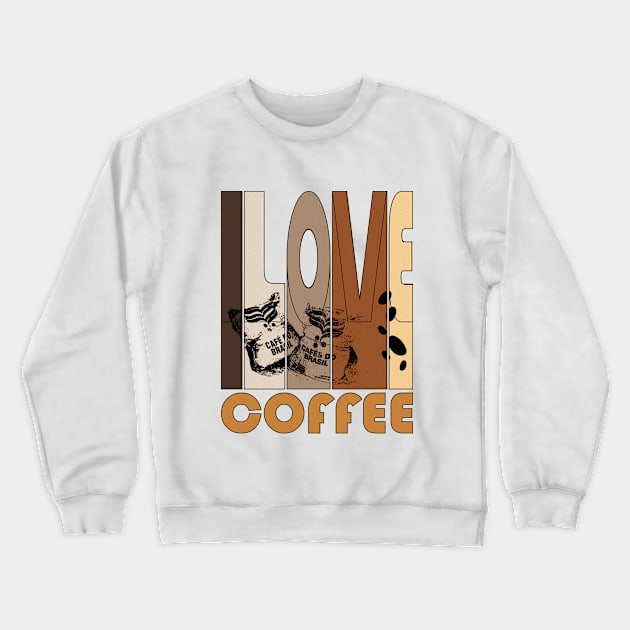 COFFE Crewneck Sweatshirt by chakibium